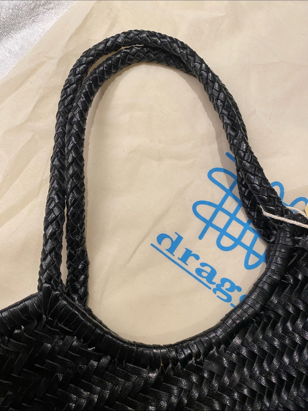 Dragon Diffusion Black Woven Tote Bag - Picture 6 of 8